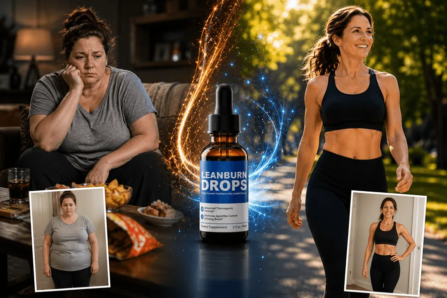 LeanBurn Drops weight loss before and after results